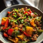 Quick & Healthy: Unstuffed Pepper Skillet for Weeknights