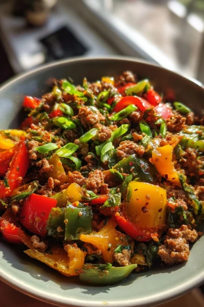 Quick & Healthy: Unstuffed Pepper Skillet for Weeknights