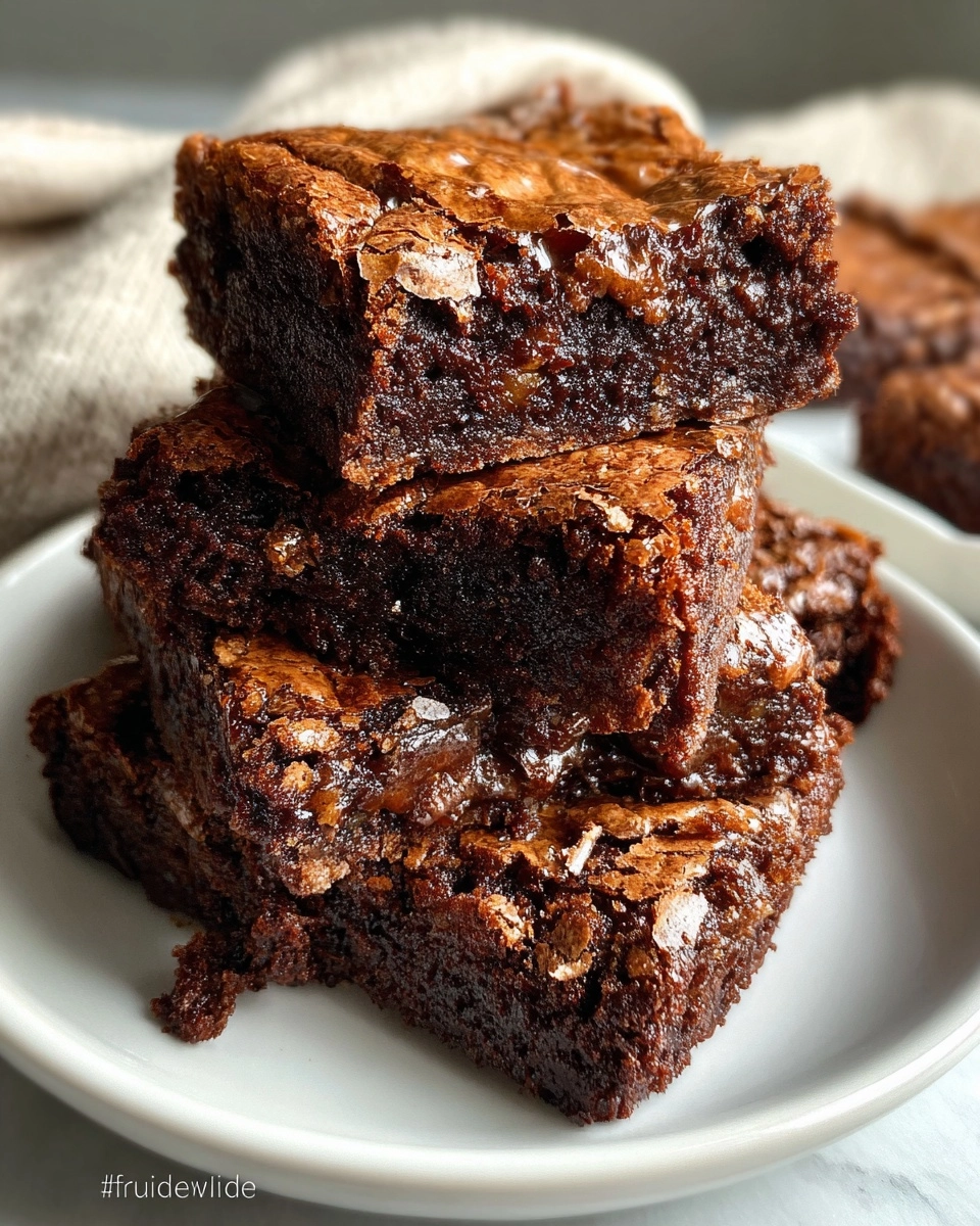 Small-Batch Vegan “Brown Butter” Brownies | Big Flavor, No Dairy