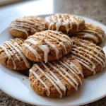 Soft Gingerbread Latte Cookies with Icing - A New Holiday Favorite!
