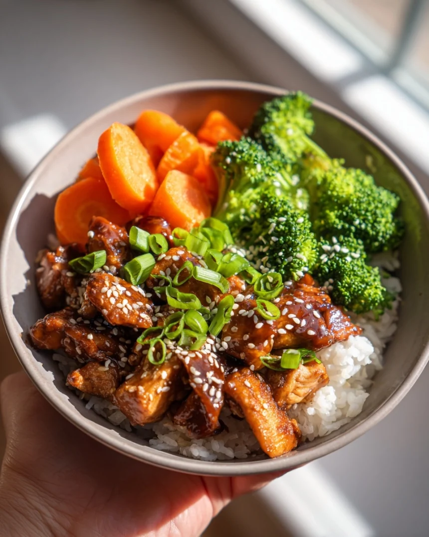 Sticky Chicken Bowls | Healthy Weeknight Hero