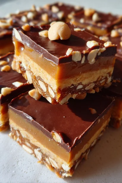 Sugar-Free Peanut Butter Heaven | No-Bake Keto Bars
