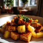 Sweet & Savory Pineapple Tofu | Must-Try Vegan Dinner