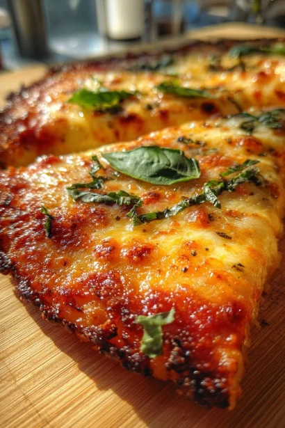 Thin-Crust Keto Pizza | Gluten-Free & Extra Crispy