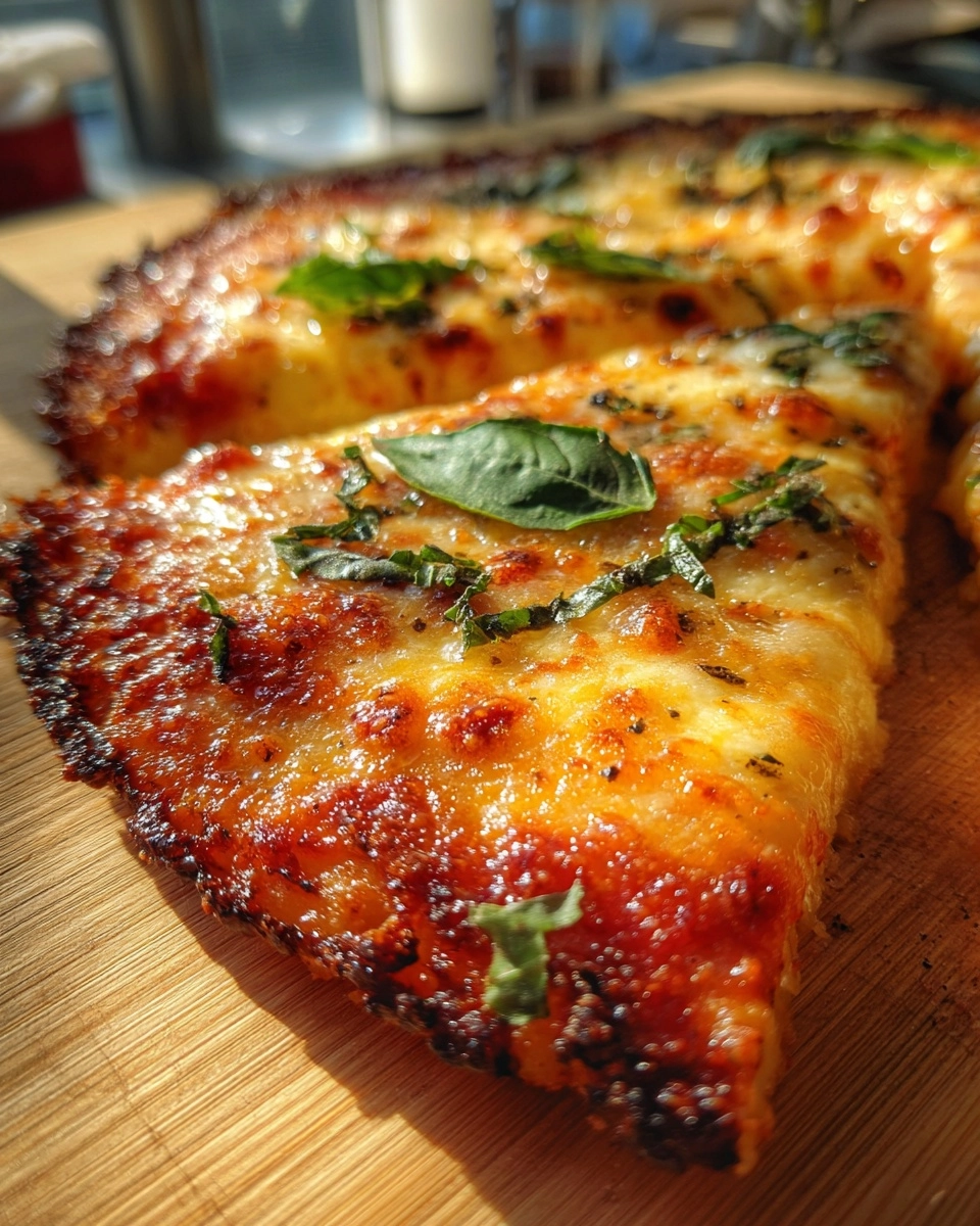 Thin-Crust Keto Pizza | Gluten-Free & Extra Crispy