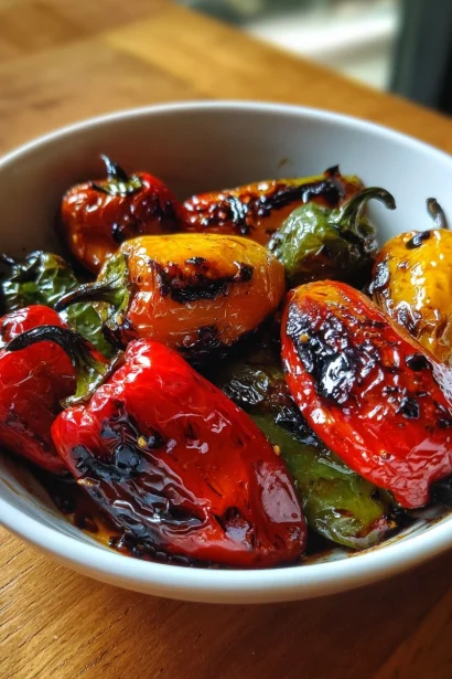 Unlock Flavor: Irresistible Balsamic Roasted Peppers