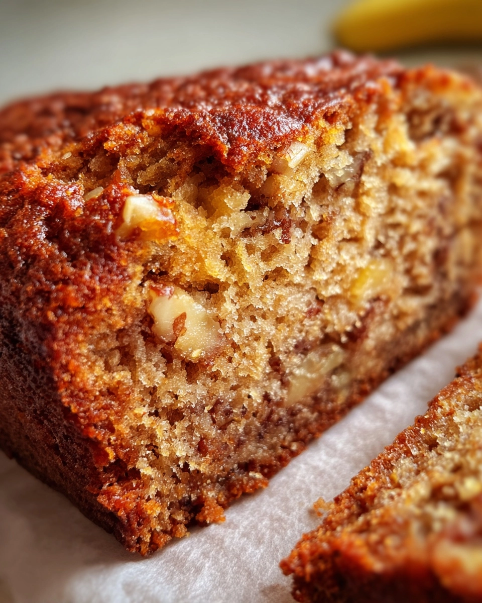 Vegan Banana Bread | Moist, Hearty & Walnut-Packed