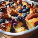 Vegan Blueberry French Toast Casserole – keyword: vegan french toast casserole