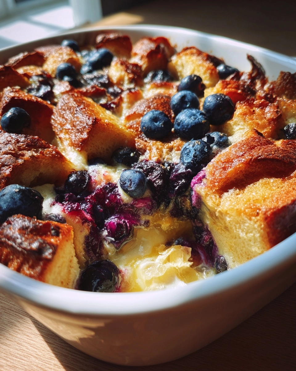 Vegan Blueberry French Toast Casserole – keyword: vegan french toast casserole