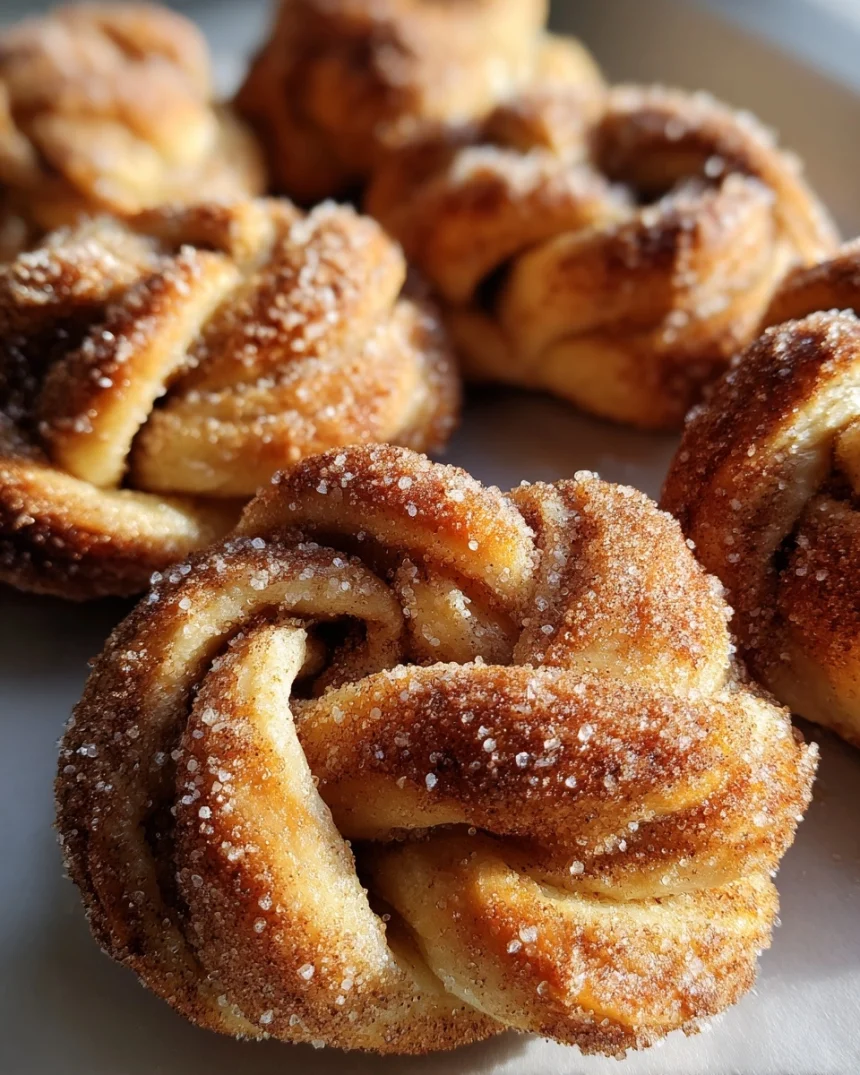 Vegan Cinnamon Sugar Knots | Cozy Fall Treat, Easy Dough