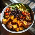 Vegan Sweet Potato Burrito Bowl | Gluten-Free, Meal-Prep Gold