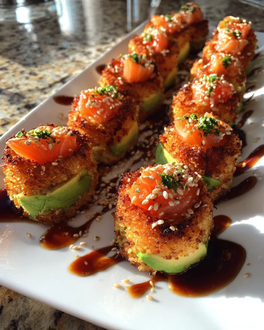 Viral Recipe Alert: Irresistible Oven-Baked Salmon Sushi Bites