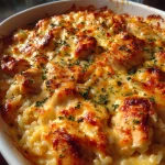 Cheesy Chicken and Rice Bake
