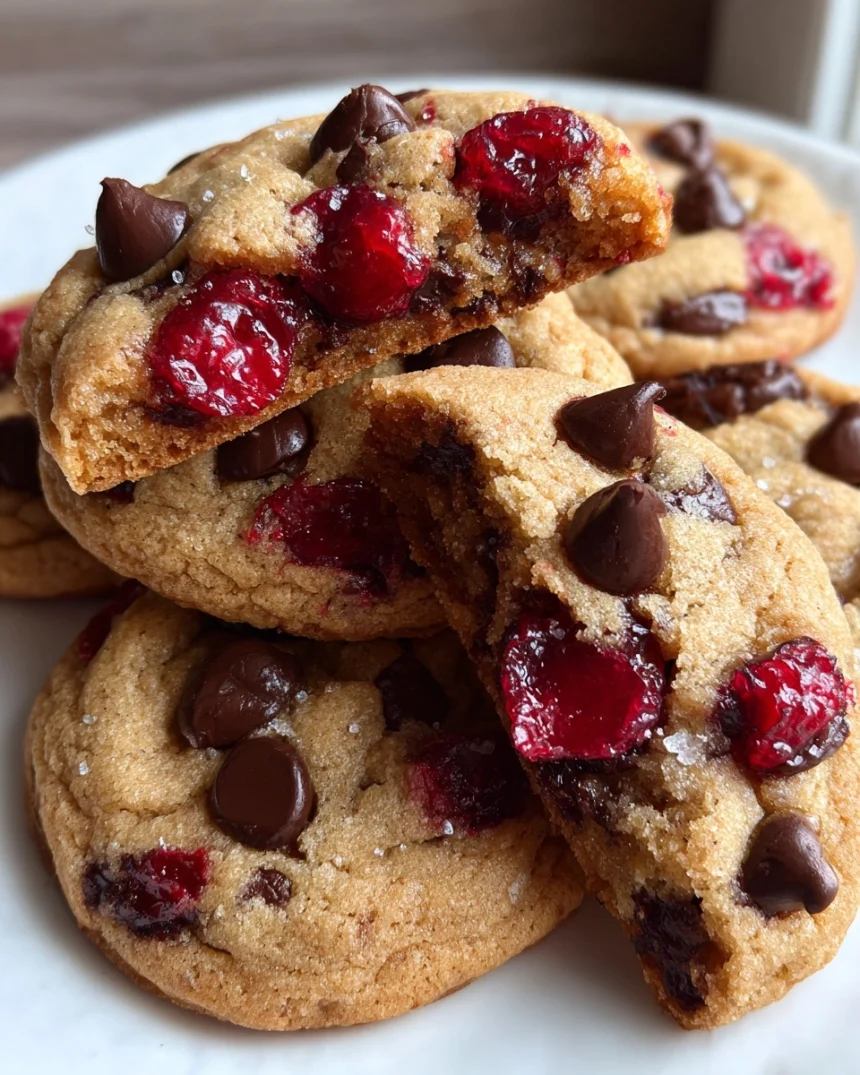 Cherry Chocolate Chip Cookies