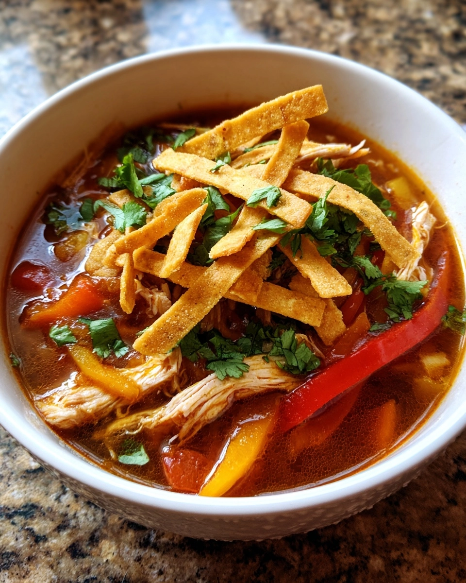 Chicken Tortilla Soup (easy)