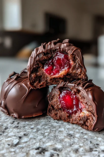 Chocolate Cherry Fat Bombs