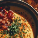 Creamy Potato Soup (bacon optional)