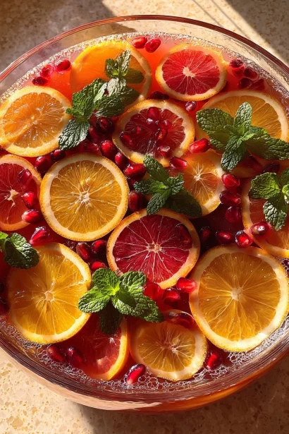 Delightful Non Alcoholic Christmas Punch Recipe for All Ages