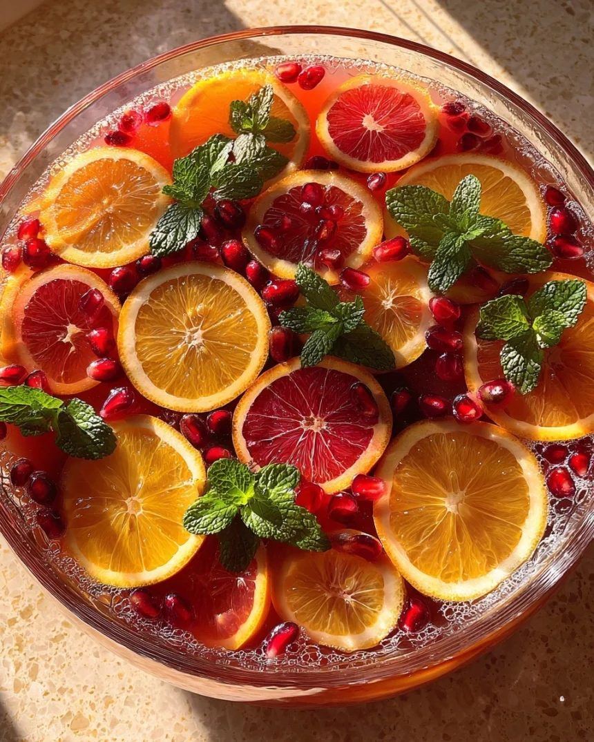 Delightful Non Alcoholic Christmas Punch Recipe for All Ages