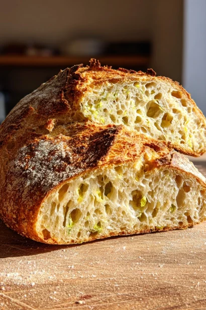 Dill Pickle Sourdough Bread