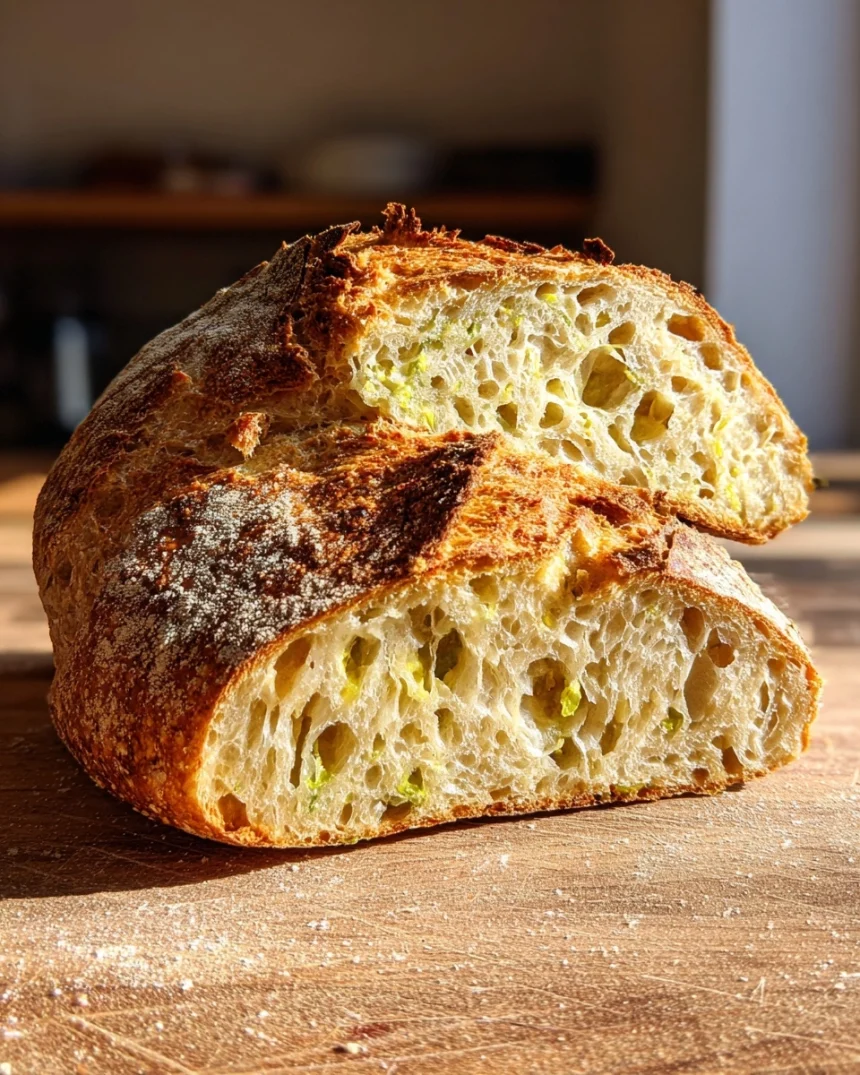 Dill Pickle Sourdough Bread