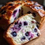 Dutch Oven Blueberry Bread