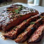 Flank Steak Marinade + Grilling Time