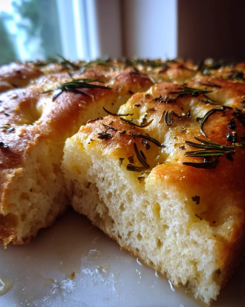 Gluten-Free Focaccia (olive oil + herbs)