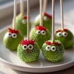 Grinch Cake Pops