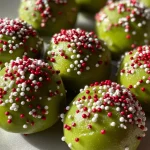 Grinch Cookie Balls