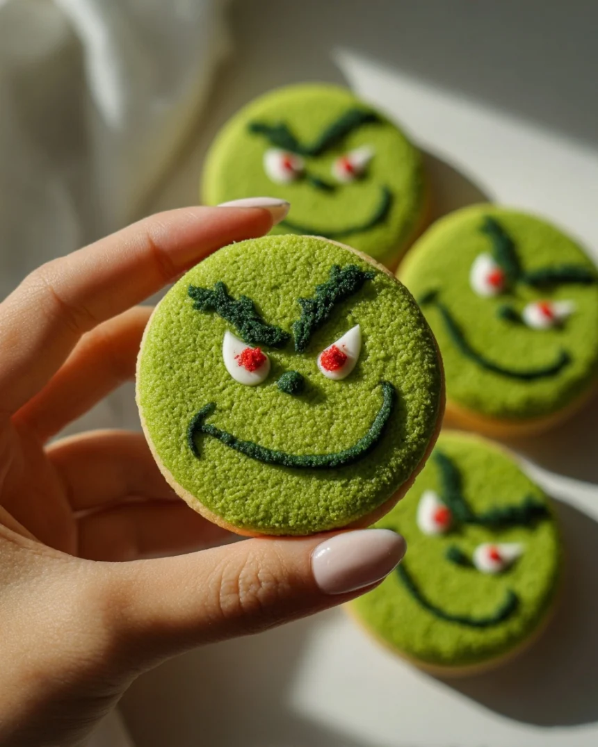 Grinch Oreo Cookies