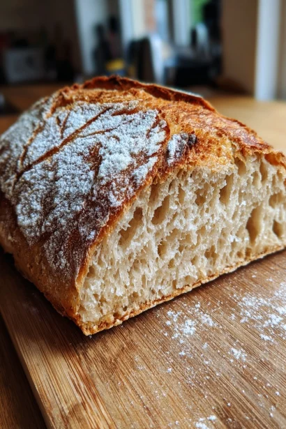 No-Knead Rye Bread