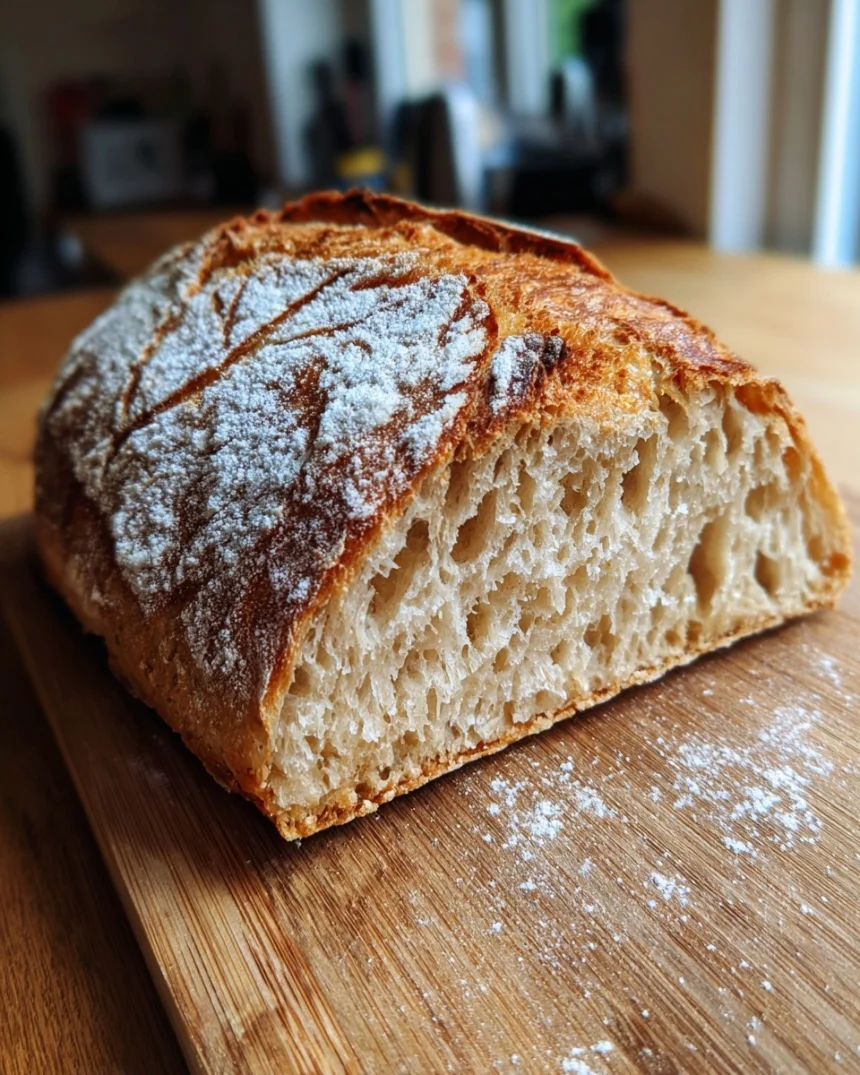 No-Knead Rye Bread