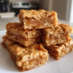Oatmeal Cookie Bars (same dough, pan-baked)