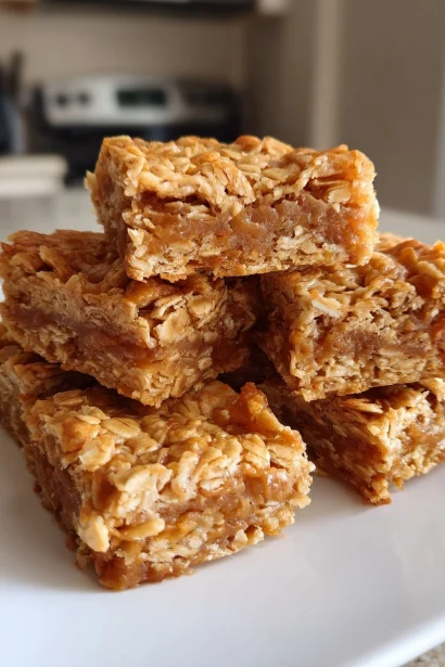 Oatmeal Cookie Bars (same dough, pan-baked)