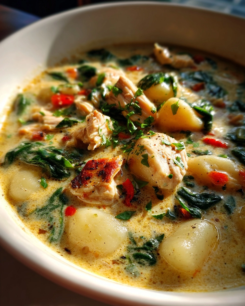 Olive Garden Chicken Gnocchi Soup (copycat)