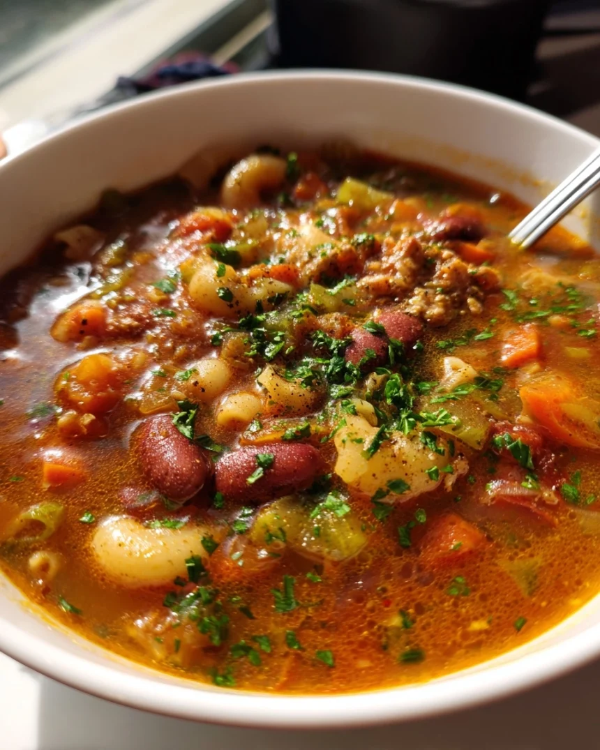 Olive Garden Pasta e Fagioli (copycat)