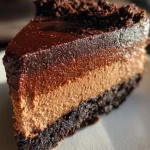 Paleo + Vegan Chocolate Cheesecake with Chocolate Cookie Crust