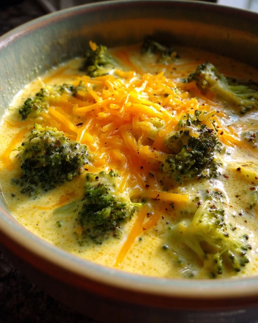 Panera Broccoli Cheddar Soup (copycat)