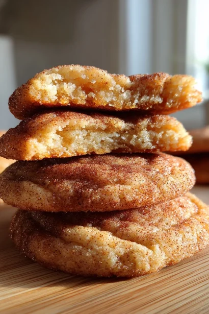 Snickerdoodle Cookies (soft & thick)