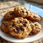 Soft & Chewy Oatmeal Chocolate Chip Cookies