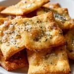 Sourdough Discard Crackers (snack)