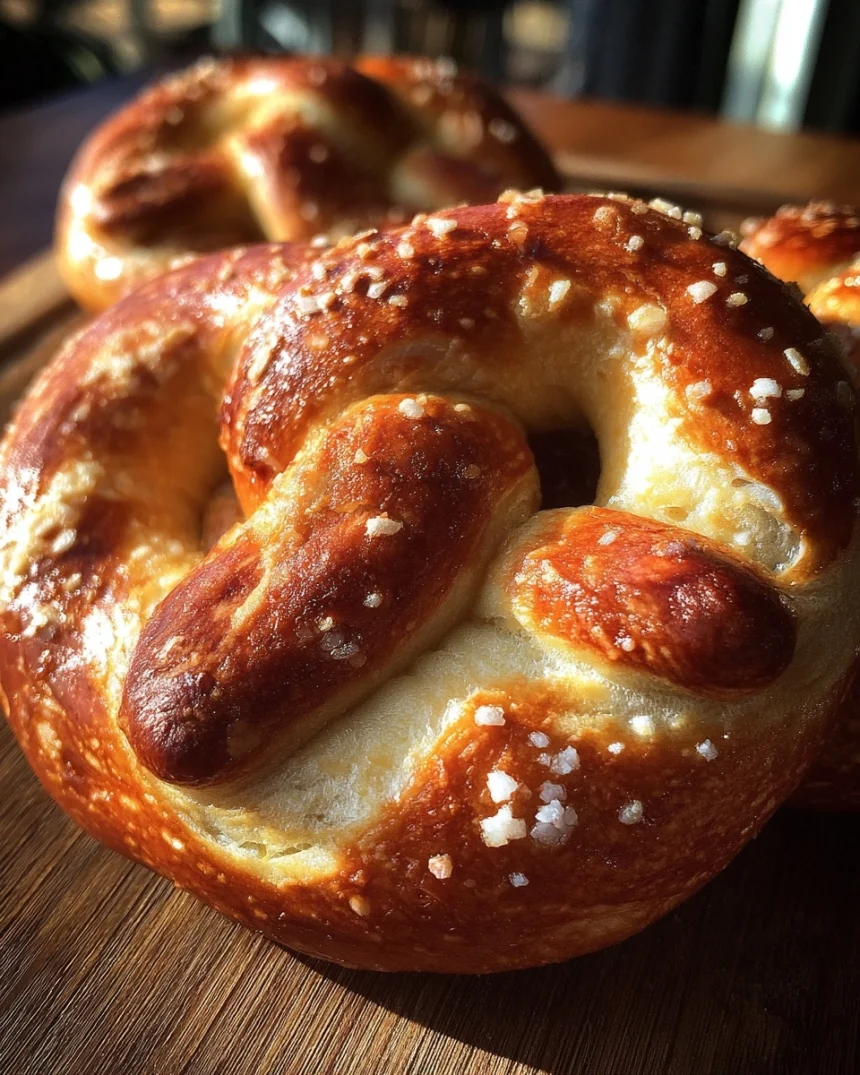 Sourdough Discard Pretzels