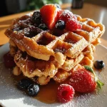 Sourdough Discard Waffles