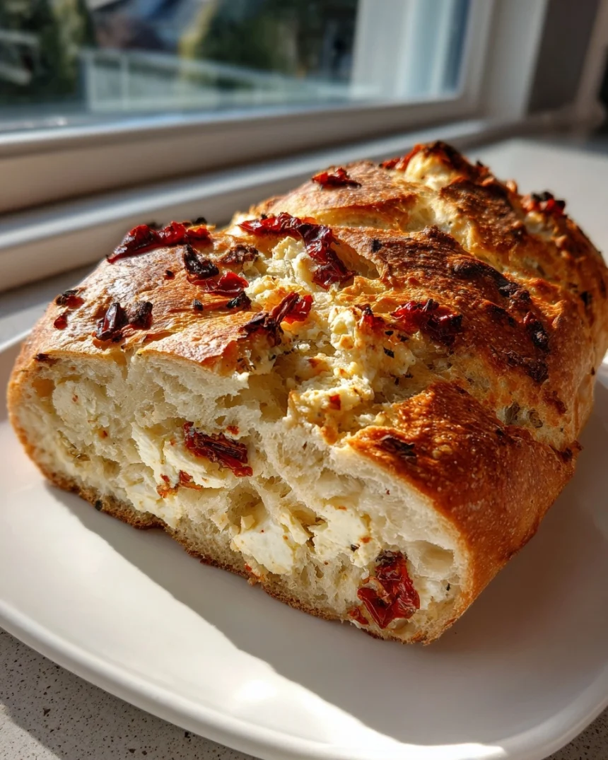 Sundried Tomato Feta Rustic Bread