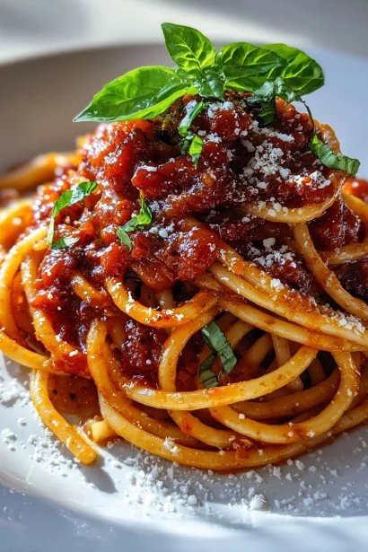 130-Year-Old Italian Spaghetti Sauce Recipe (2 Hr) – Classic Flavor