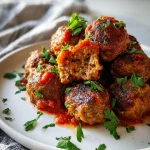 Authentic Baked Italian Meatballs Recipe (30 Min) – 6 Ingredients