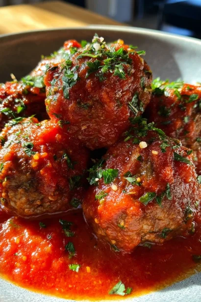 Authentic Italian Meatballs Recipe (45 Min) – Traditional Style
