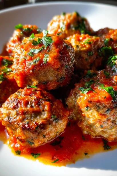 Authentic Italian Meatballs with Tomato Sauce Recipe (50 Min) – Family Favorite
