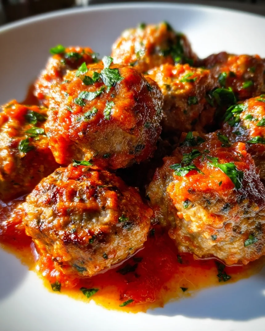 Authentic Italian Meatballs with Tomato Sauce Recipe (50 Min) – Family Favorite